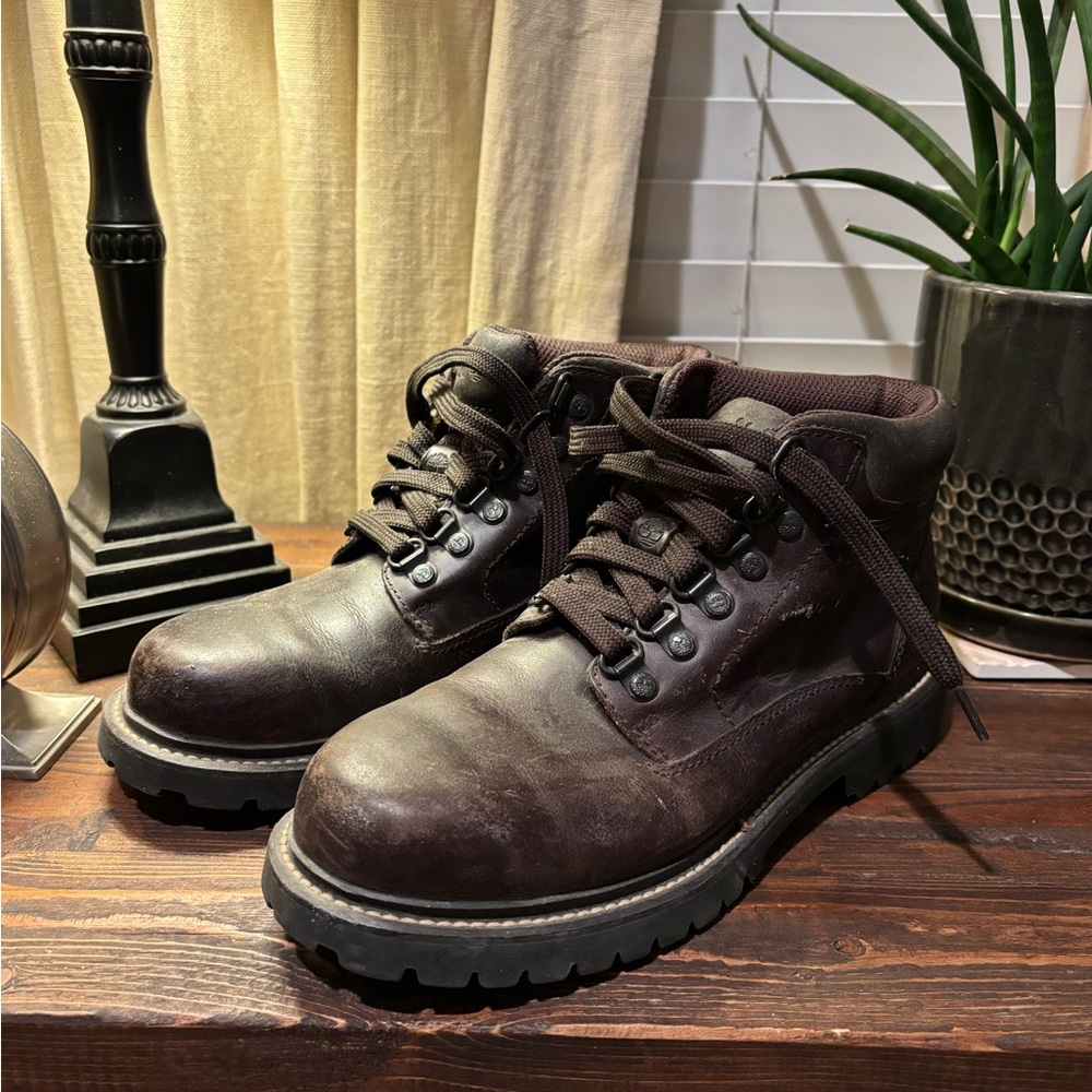 Vintage Timberland Dark Brown Boots